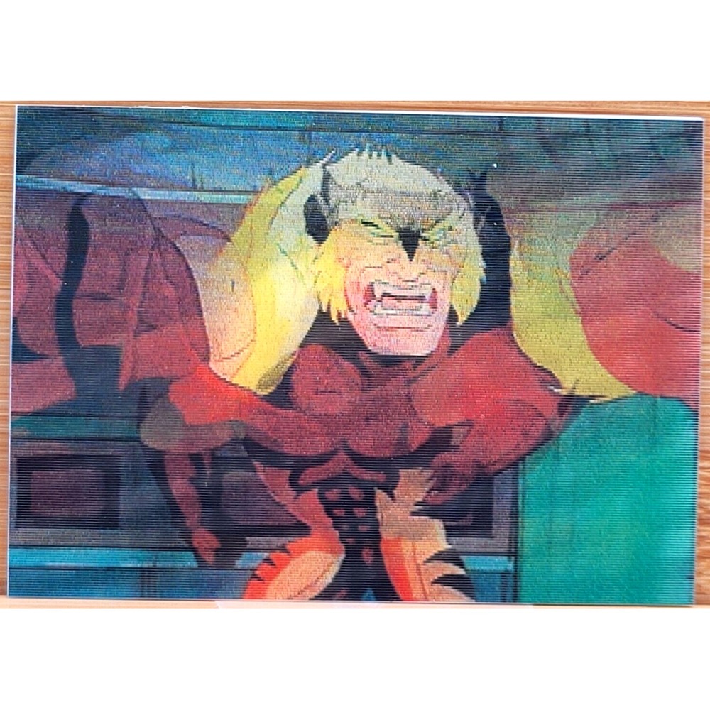 SABRETOOTH  1996 MARVEL MOTION FLEER/SKYBOX CARD‎ #12